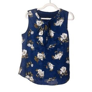 TALBOTS Floral Blouse